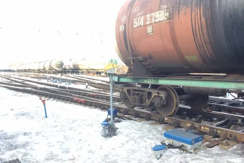 Под Ярославлем в районе НПЗ сошли с рельс пустые цистерны