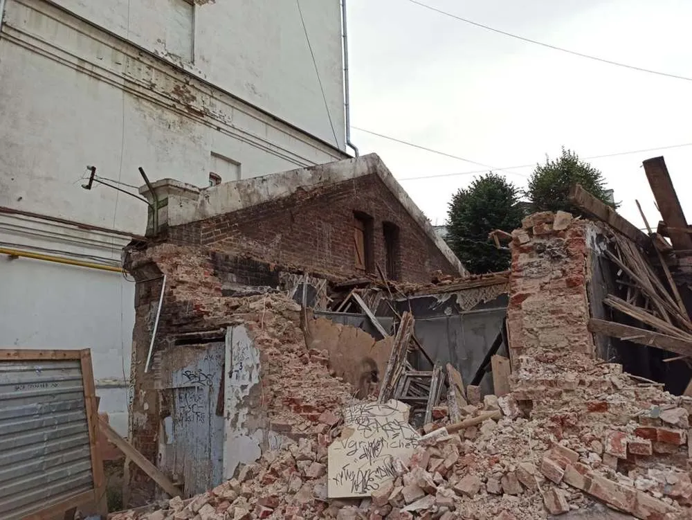 За снос исторического здания в центре Ярославля оштрафовали владельца