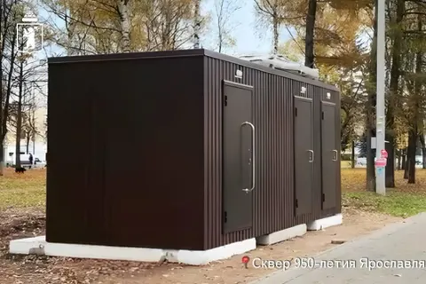 Ярославцам рассказали, где установлены модульные уборные