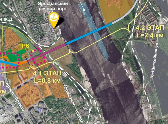 Проект третьего моста в Ярославле оценили в 620 миллионов