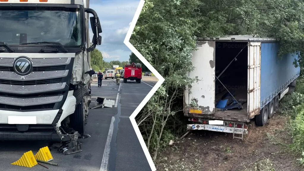 В Ярославской области в двух авариях с фурами пострадали три человека