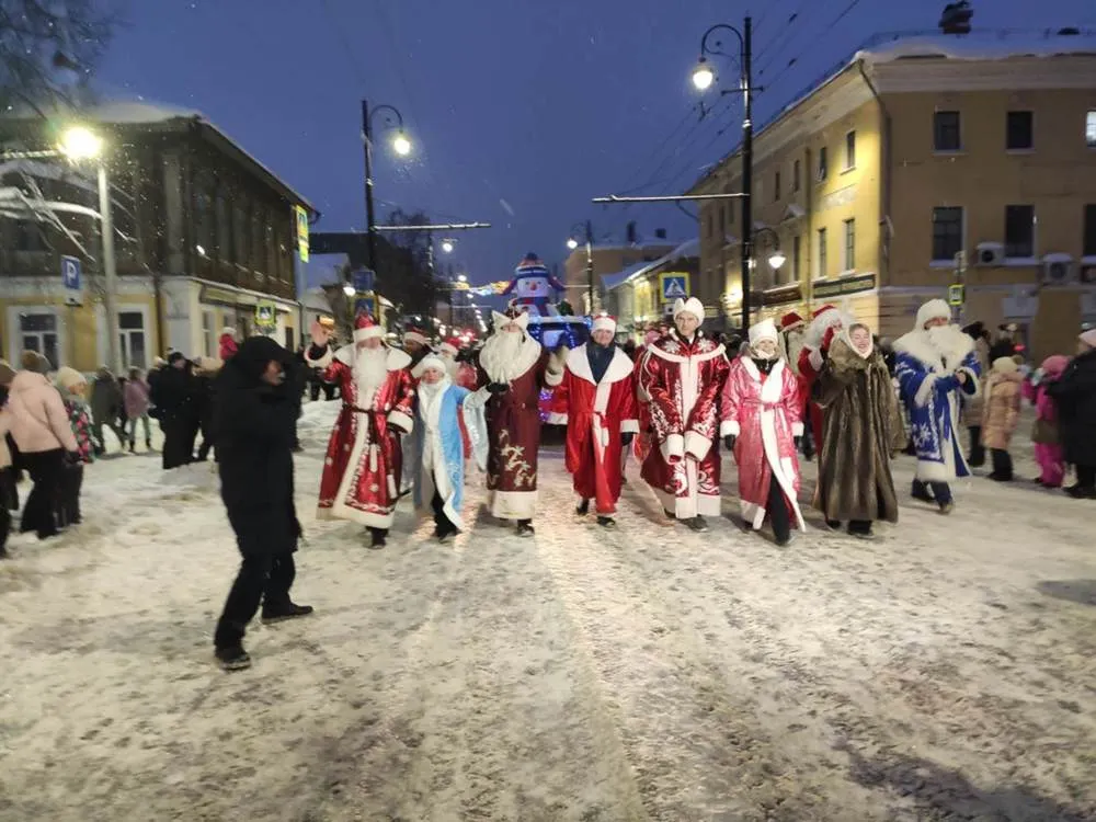 В Рыбинске сократят шествие Дедов Морозов
