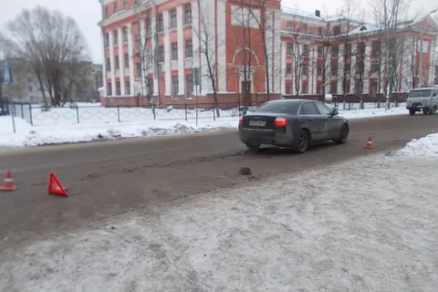 В Ярославле Ауди сбила пешехода
