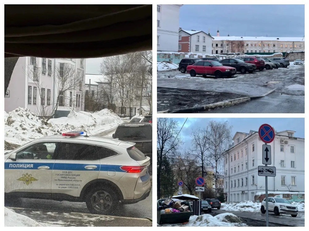 В центре Ярославля ликвидируют крупную стихийную парковку