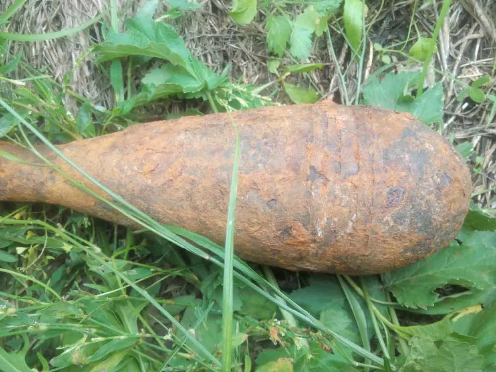 В Дзержинском районе Ярославля нашли мину времен войны