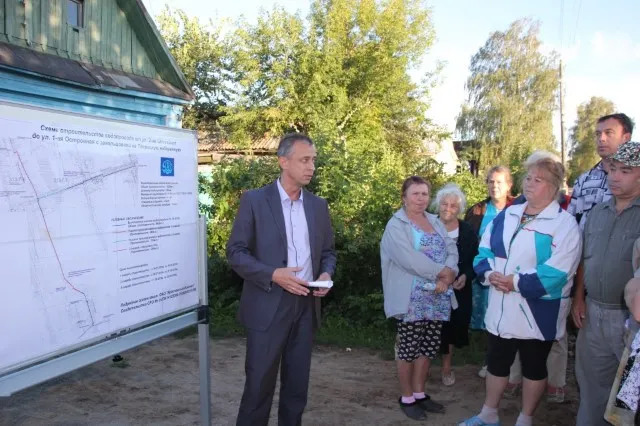 В Ярославле Водоканал прокладывает сеть в частном секторе