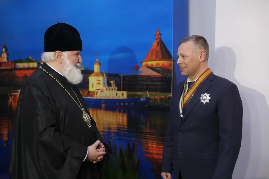 Губернатор Ярославской области Михаил Евраев получил орден РПЦ
