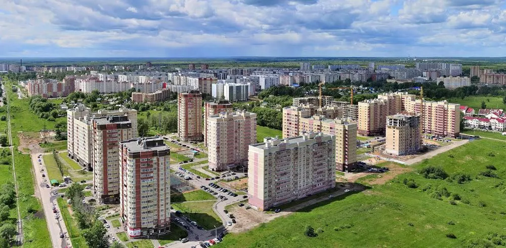 В микрорайоне «Яблоневый посад» начато строительство жилого дома «Богатырь»
