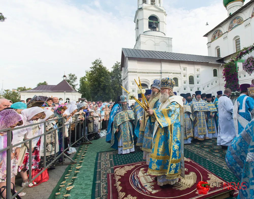 Толгскому монастырю Ярославской епархии исполнилось 699 лет. Фоторепортаж