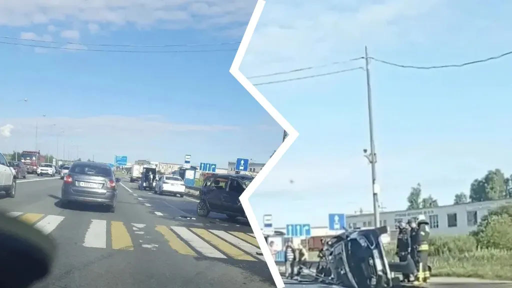 В Ярославле в ДТП пострадал водитель легковушки