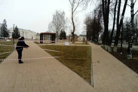 В Переславле ограничивают доступ на детские площадки