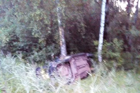 В Ярославской области перевернулся «ВАЗ»: есть пострадавший
