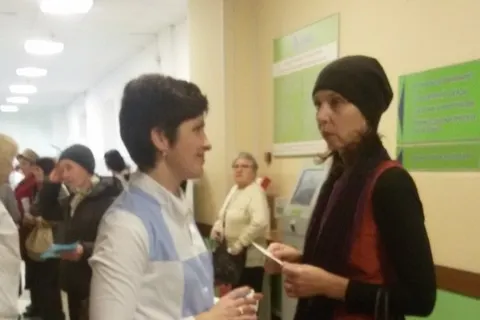 В областной онкологической больнице впервые прошел день открытых дверей