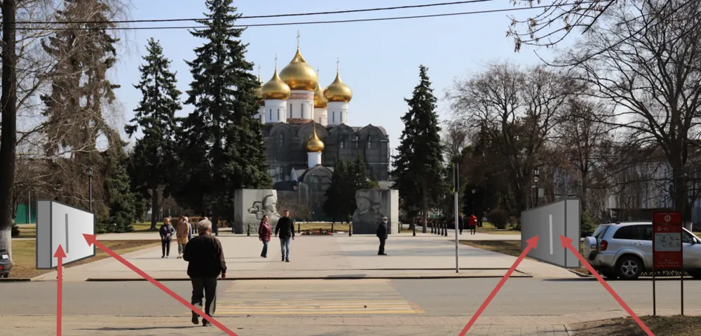 Мемориал Вечного огня в Ярославле хотят дополнить гранитными стелами