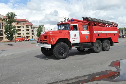 В КЗЦ «Миллениум» Ярославля прошли пожарные учения. Фоторепортаж