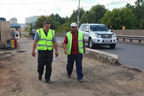 Работы на Октябрьском мосту Ярославля будут закончены к 1 сентября