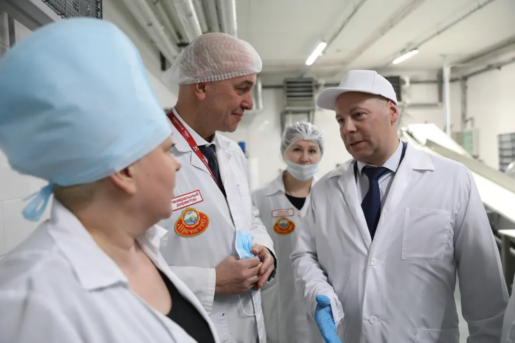 Глава Ярославской области с рабочим визитом побывал в Первомайском районе