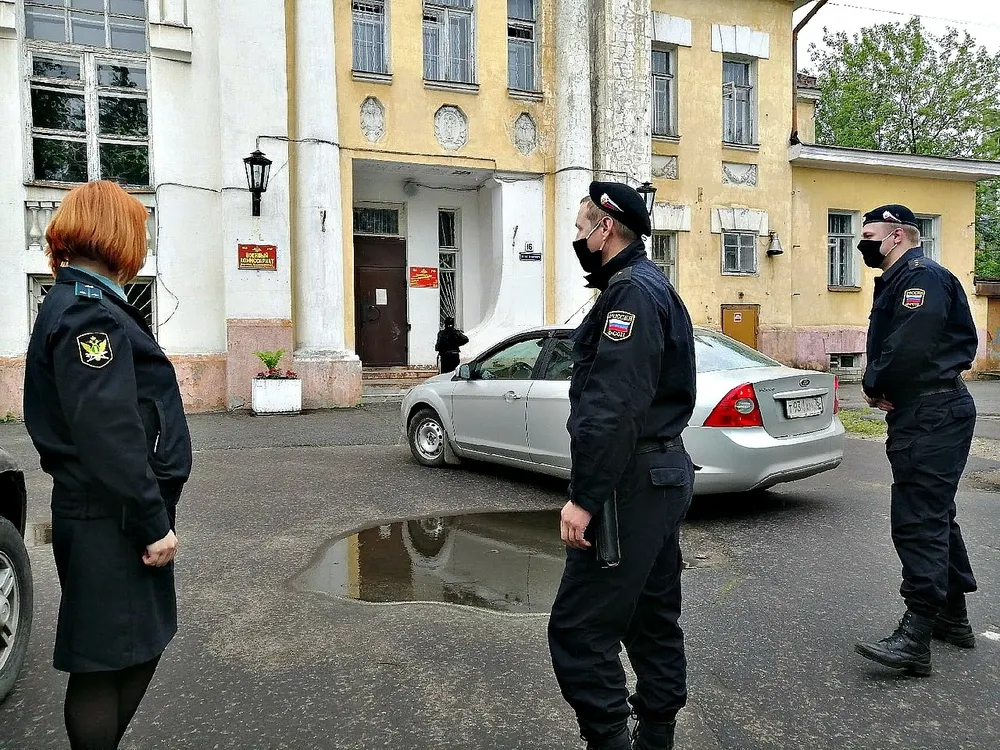 В центре Ярославля из-за угрозы обрушения закрывают военкомат