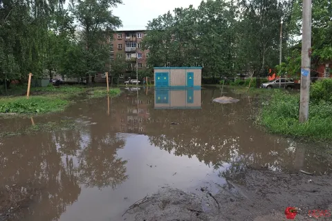 Ярославль ушел под воду. С фото