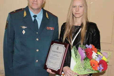 Ярославскую студентку Анастасию Культешову МЧС представило к награде