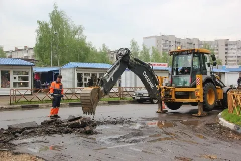 В Ярославле начался ремонт дворов