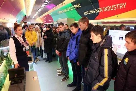 В Ярославле снова работала уникальная передвижная выставка РЖД