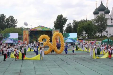 В Ярославле отпраздновали День города