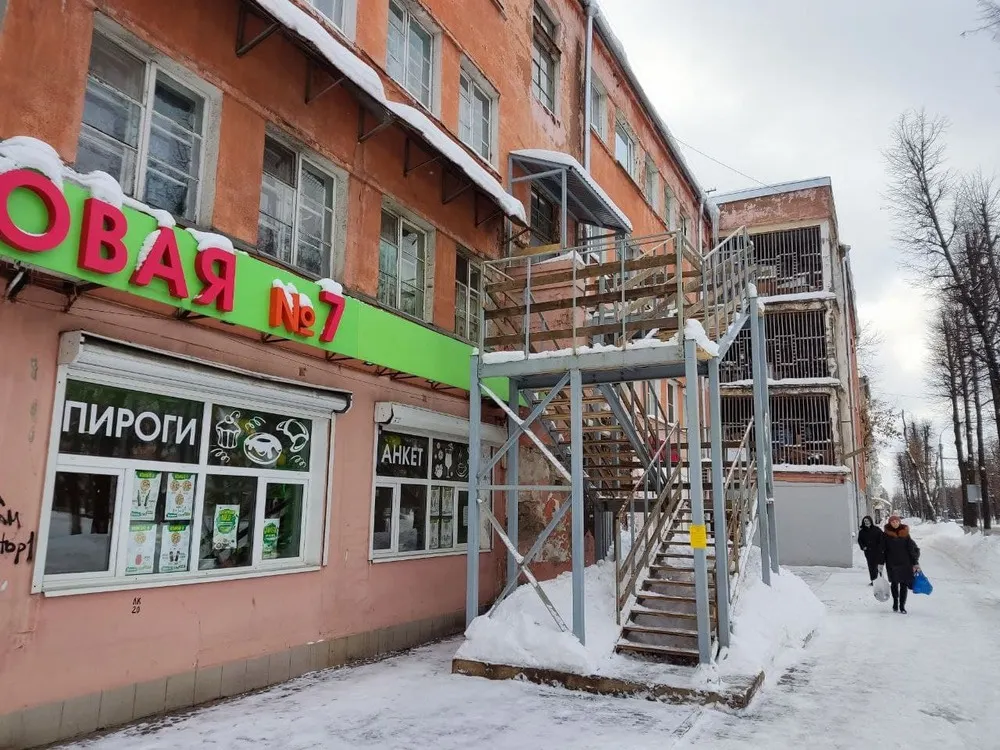 В Ярославе знаменитый дом с лестницей в окно признан аварийным