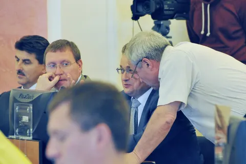 В мэрии Ярославля произошла смена власти. Фоторепортаж 