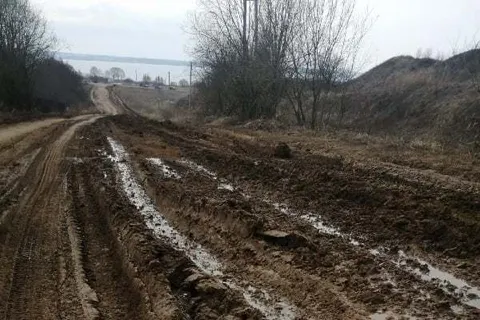 В Переславле-Залесском разрушена дорога в село Городище