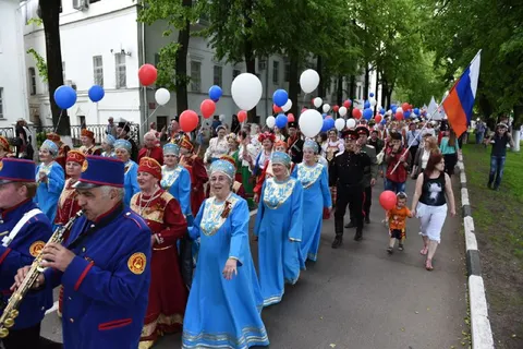 Ярославцы отметили День России