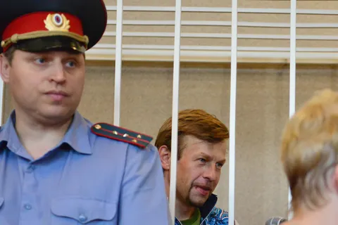 Мэр Ярославля Евгений Урлашов на суде выглядел измученным и болезненным. Фоторепортаж