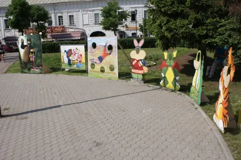 В Ярославле установили тантамарески ко Дню города