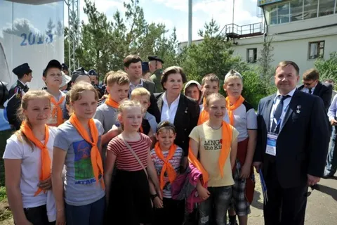 Ярославцы посмотрели в небо