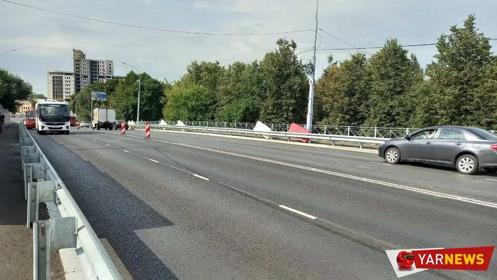 В Ярославле полностью открыли Октябрьский мост