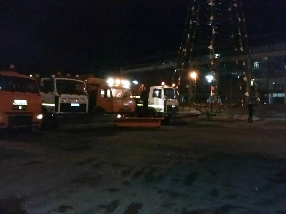 В Ярославле дорожники потренировались перед зимним содержанием дорог