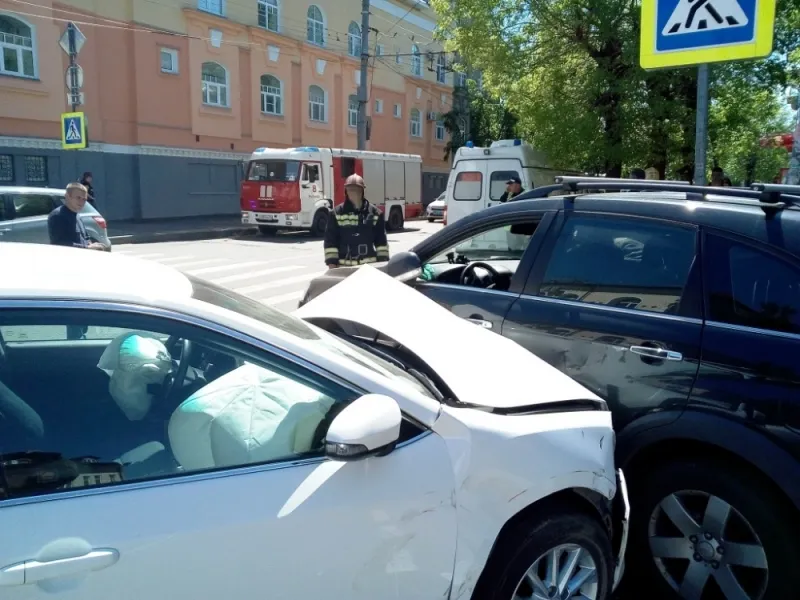 В ДТП в Рыбинске водители получили травмы