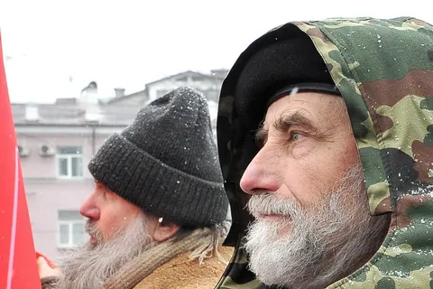 В Ярославле начали собирать деньги семьям погибших «Беркута» на Украине. Фоторепортаж