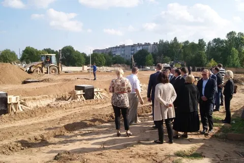 Александр Князьков проинспектировал строительство социальных объектов в Гаврилов-Яме