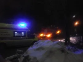 Два человека пострадали при пожаре в многоквартирном доме в Ярославле