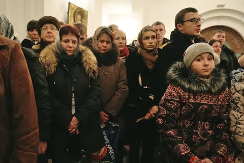 Жители Ярославской области встретили светлый праздник Рождества Христова (с фото)