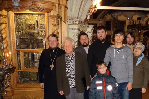 Юрий Куклачев посетил приход Яковлевской церкви в Ярославле
