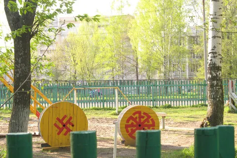 В Ярославле продолжается поиск художников, разукрасивших свастикой собачью площадку