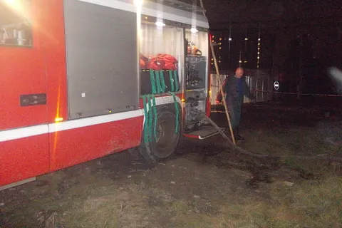 В Дзержинском районе Ярославля сгорел частный дом