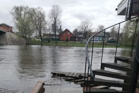 Под Ярославлем полностью затоплен музей «Соляной остров»