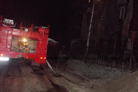 В Ярославской области полыхал жилой дом