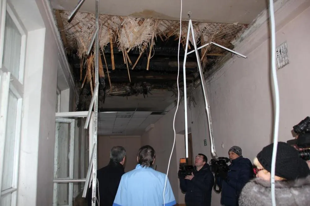 Пожар в школе №2 случился из-за неисправной проводки