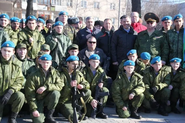 Участники областных военно-патриотических клубов отправились на сборы в Иваново