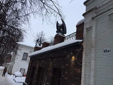 Ярославские химеры-горгульи расселись по местам 