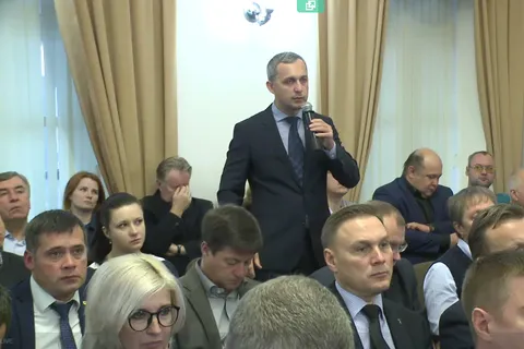 Владимир Слепцов вынес выговор Сергею Удальцову в прямом эфире